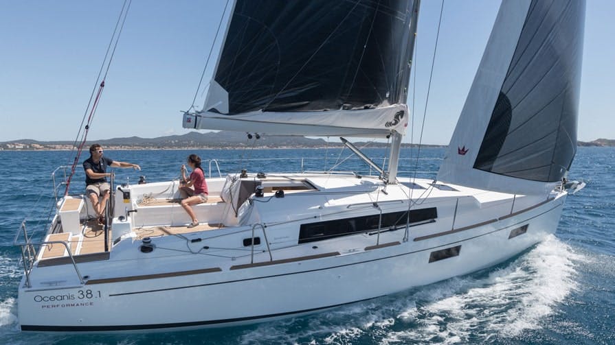 Book Oceanis 38.1 Sailing yacht for bareboat charter in Marina Punat, Krk, Kvarner, Croatia with TripYacht!, picture 1