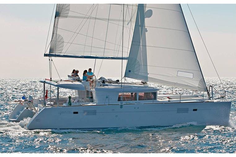 Book Lagoon 450 - 4 + 2 cab. Catamaran for bareboat charter in Volos, Skiathos/Sporades, Volos, Greece with TripYacht!, picture 1