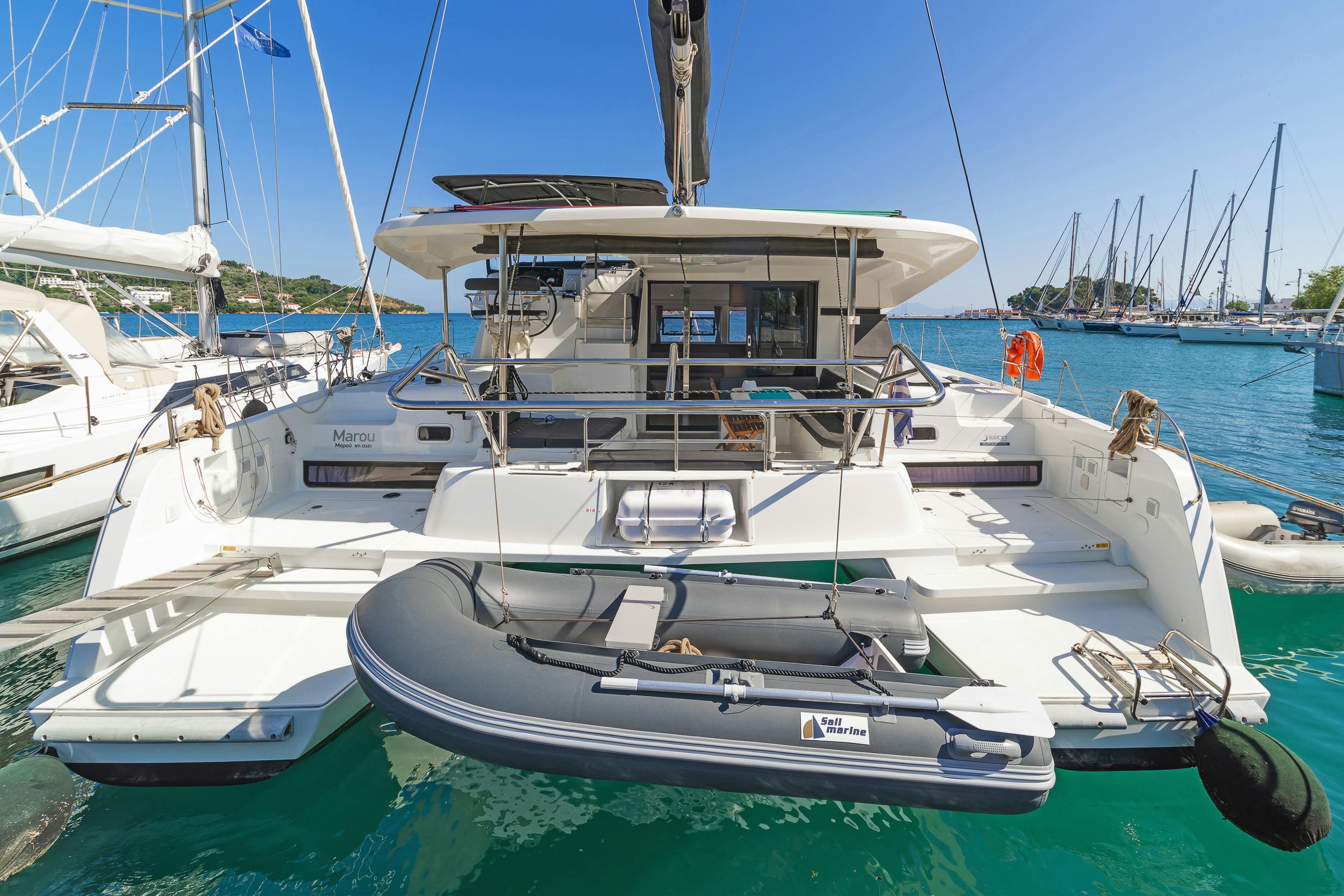 Book Lagoon 42 - 4 + 2 cab. Catamaran for bareboat charter in Skiathos, Skiathos/Sporades, Volos, Greece with TripYacht!, picture 15