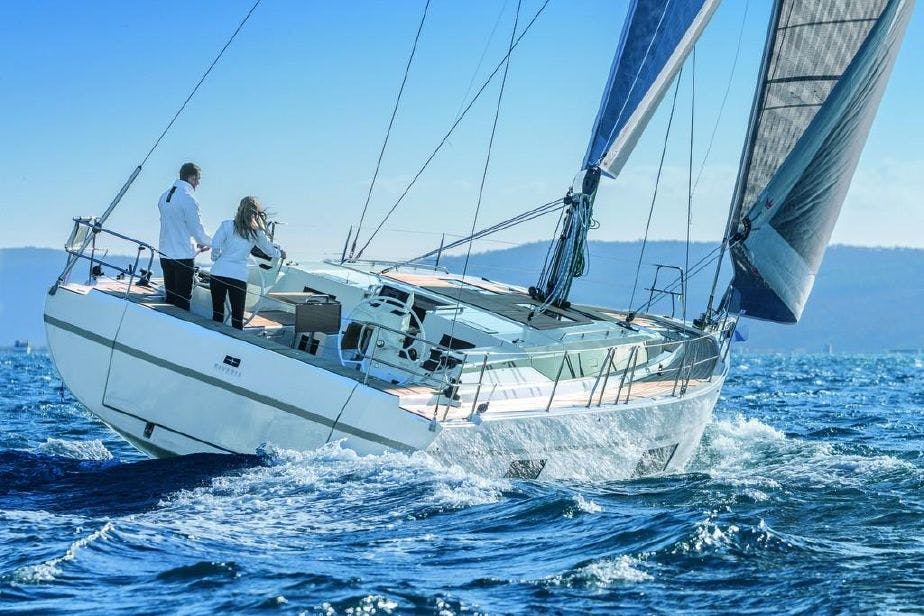 Book Bavaria C45 - 4 cab. Sailing yacht for bareboat charter in Skiathos, Skiathos/Sporades, Volos, Greece with TripYacht!, picture 1