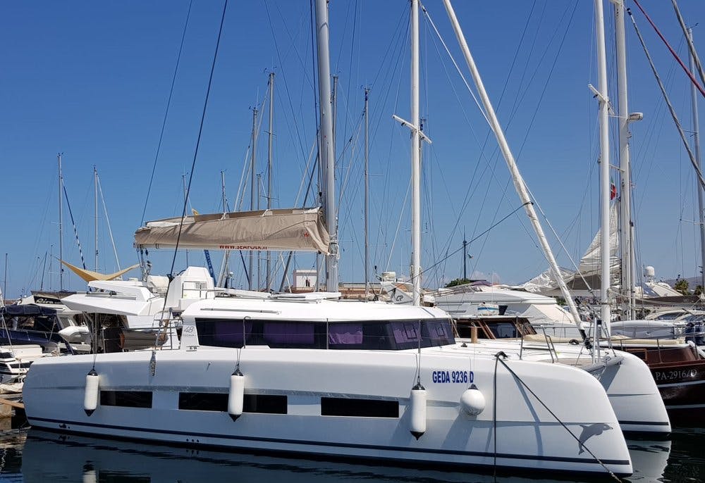 Book Dufour 48 Catamaran - 5 + 1 cab. Catamaran for bareboat charter in Marsala, Sicily, Italy with TripYacht!, picture 3