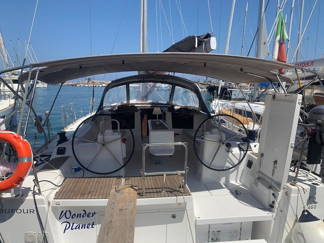 Book Dufour 460 GL Sailing yacht for bareboat charter in Sicily, Portorosa, Sicily, Italy with TripYacht!, picture 3