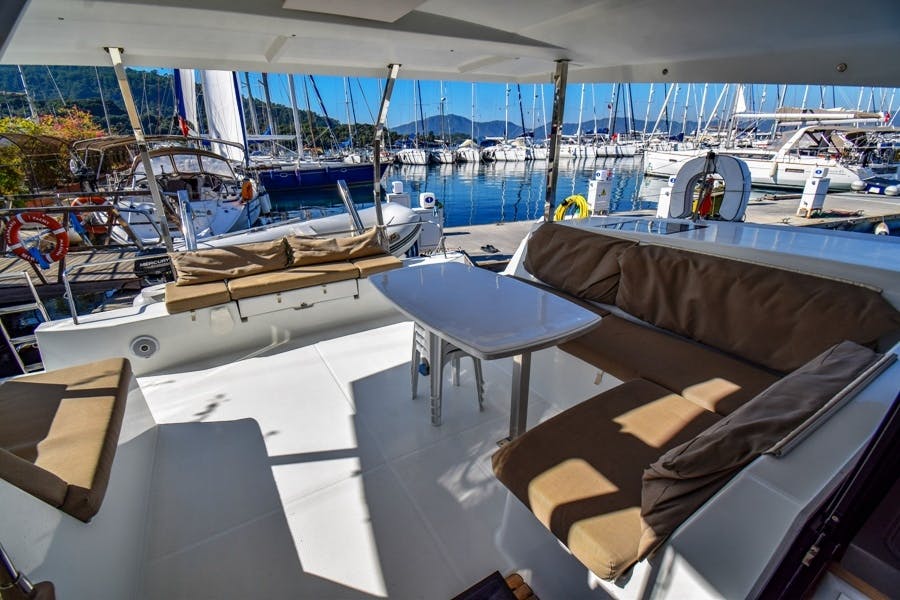 Book Fountaine Pajot Lucia 40 Catamaran for bareboat charter in Marmaris Yacht Marina, Aegean, Turkey with TripYacht!, picture 9