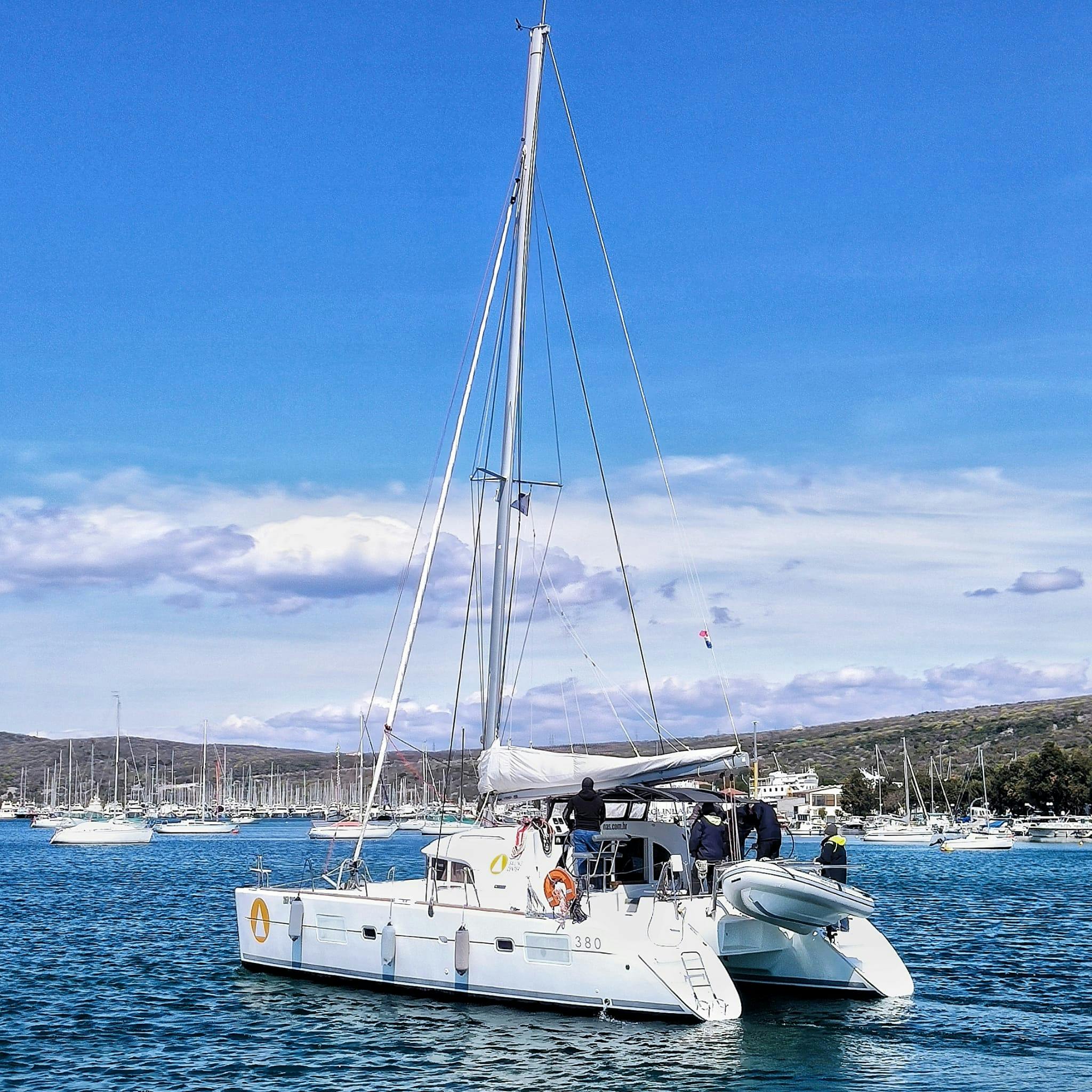 Book Lagoon 380 - 4 + 2 cab. Catamaran for bareboat charter in Marina Punat, Krk, Kvarner, Croatia with TripYacht!, picture 15