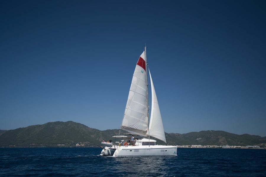 Book Lagoon 421 - 4 + 1 cab. Catamaran for bareboat charter in Marmaris Yacht Marina, Aegean, Turkey with TripYacht!, picture 6