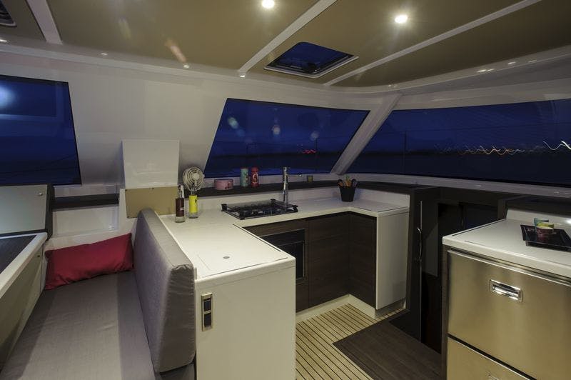 Book Nautitech 40 Open - 4 + 1 cab. Catamaran for bareboat charter in Cote D'Azur, Port Pin Rolland, Provence-Alpes-Côte d'Azur, France with TripYacht!, picture 6