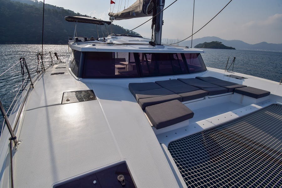 Book Fountaine Pajot Astrea 42 - 4 + 1 cab. Catamaran for bareboat charter in Marmaris Yacht Marina, Aegean, Turkey with TripYacht!, picture 9