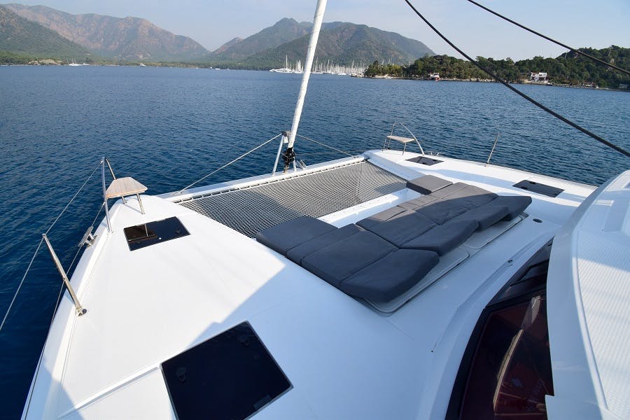 Book Fountaine Pajot Astrea 42 - 4 + 1 cab. Catamaran for bareboat charter in Marmaris Yacht Marina, Aegean, Turkey with TripYacht!, picture 8