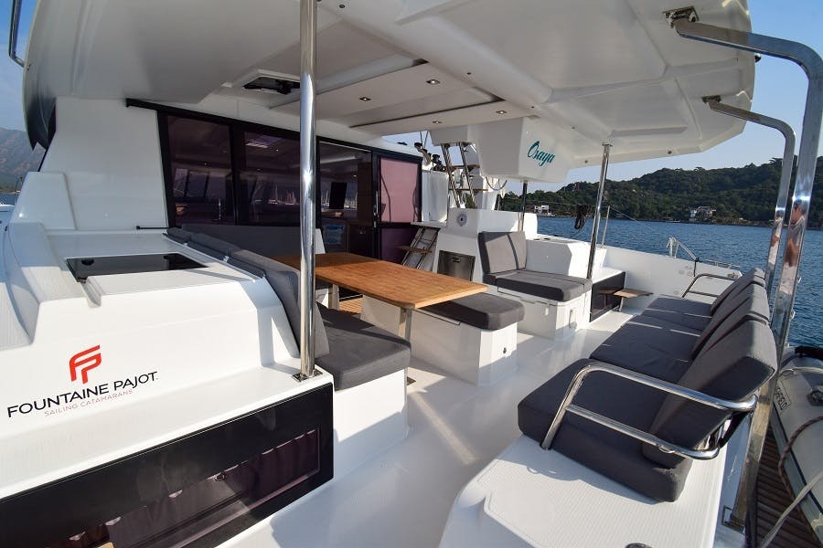 Book Fountaine Pajot Astrea 42 - 4 + 1 cab. Catamaran for bareboat charter in Marmaris Yacht Marina, Aegean, Turkey with TripYacht!, picture 7