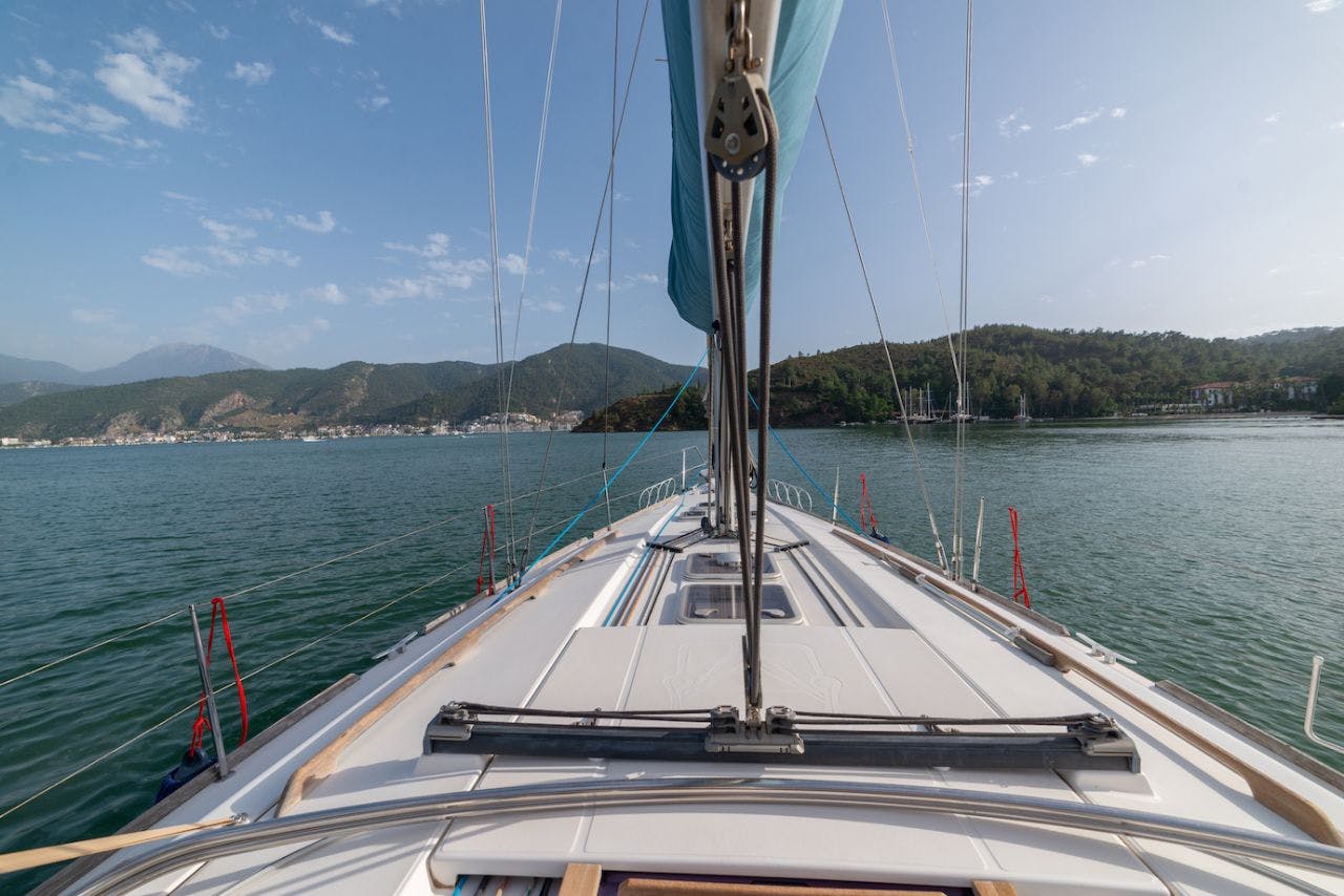 Book Dufour 405 GL Sailing yacht for bareboat charter in Fethiye, Yacht Club Mai, Mediterranean, Turkey with TripYacht!, picture 5