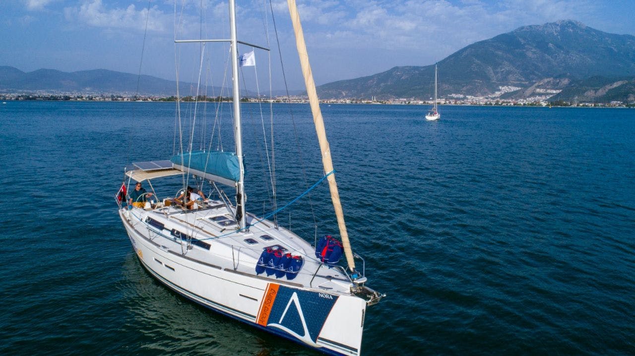 Book Dufour 405 GL Sailing yacht for bareboat charter in Fethiye, Yacht Club Mai, Mediterranean, Turkey with TripYacht!, picture 1