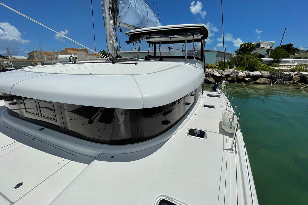 Book Lagoon 42 - 4 + 2 cab. Catamaran for bareboat charter in Marsh Harbour, Conch Inn Marina, Abaco Islands, Bahamas with TripYacht!, picture 5