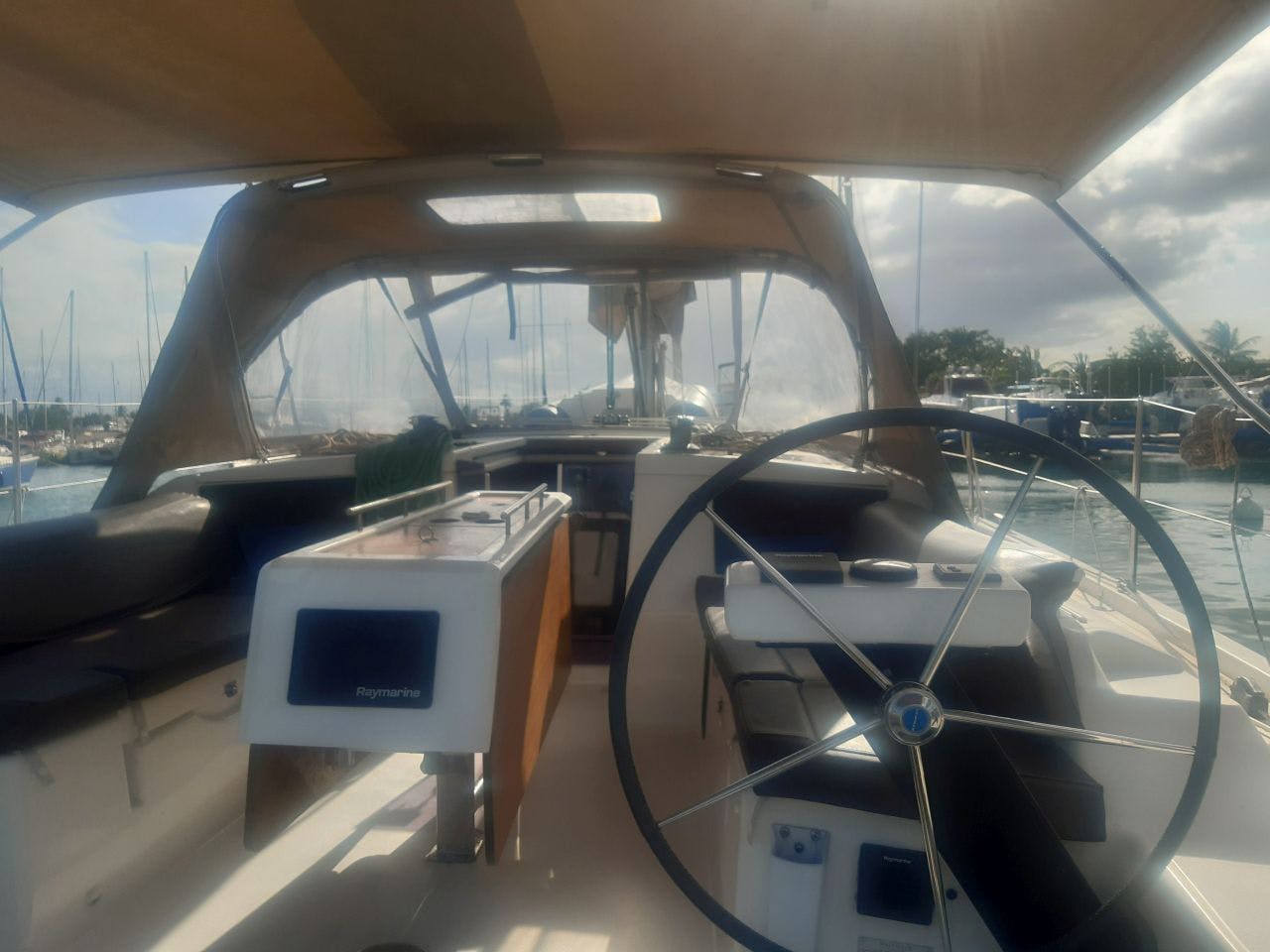Book Dufour 390 GL Sailing yacht for bareboat charter in Nassau, Palm Cay Marina, New Providence, Bahamas with TripYacht!, picture 3