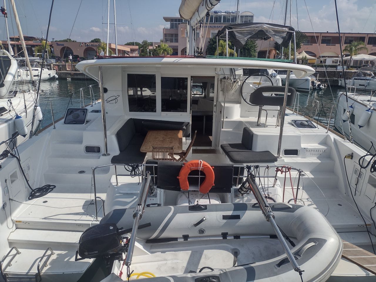 Book Lagoon 40 - 4 + 2 cab Catamaran for bareboat charter in Kotor, Port of Kotor, Montenegro, Montenegro  with TripYacht!, picture 1