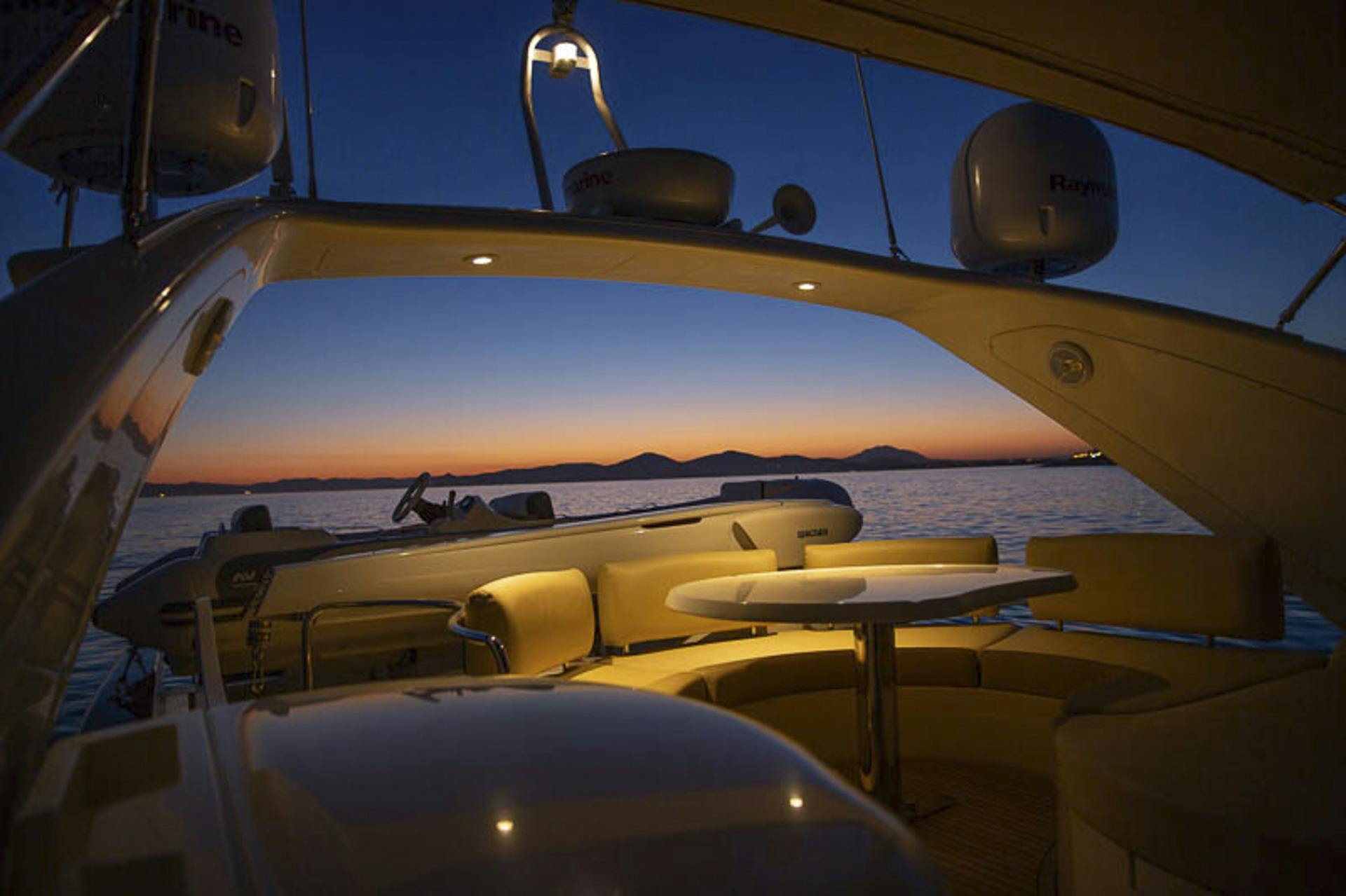 Book Azimut 68 - 4 + 1 cab. Luxury motor yacht for bareboat charter in Athens, Alimos marina, Athens area/Saronic/Peloponese, Greece with TripYacht!, picture 16
