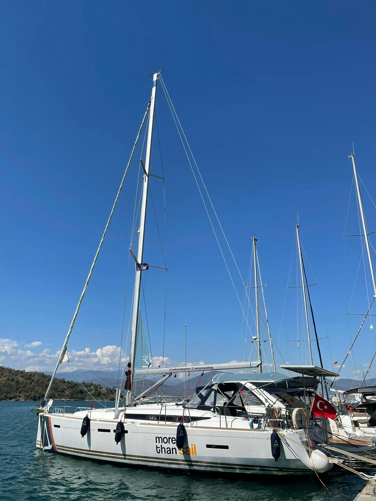 Book Sun Odyssey 439 Sailing yacht for bareboat charter in Fethiye, Yacht Club Mai, Mediterranean, Turkey with TripYacht!, picture 3