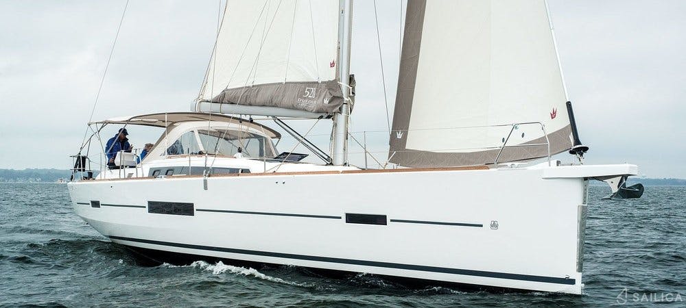 Book Dufour 520 GL Sailing yacht for bareboat charter in Sicily, Portorosa, Sicily, Italy with TripYacht!, picture 1