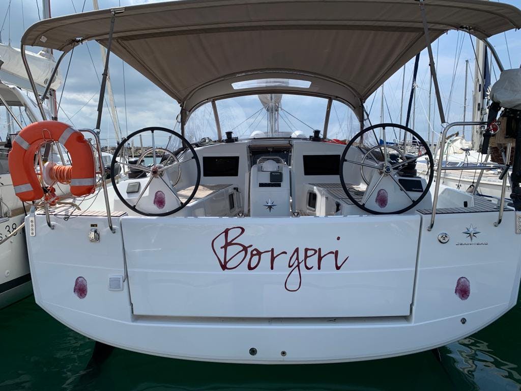 Book Sun Odyssey 410 - 3 cab. Sailing yacht for bareboat charter in Porto di Cecina, Tuscany, Italy with TripYacht!, picture 1