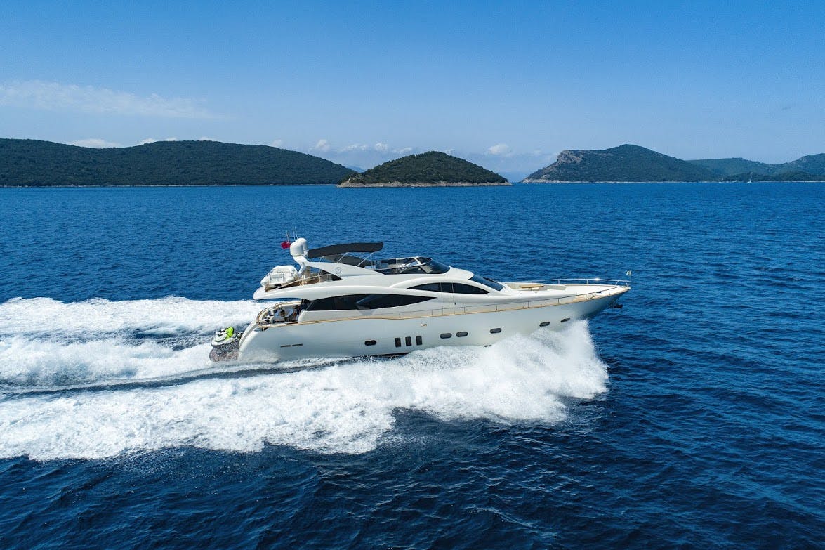 Book Deauville 760 Luxury motor yacht for bareboat charter in ACI Marina Split, Split region, Croatia with TripYacht!, picture 1