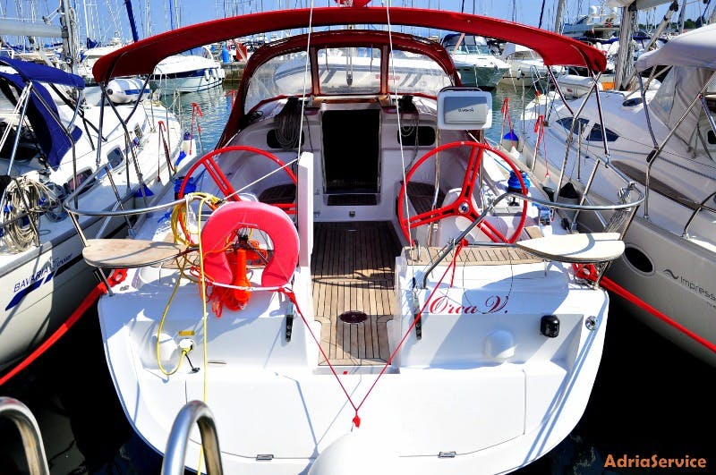 Book Elan 394 Impression Sailing yacht for bareboat charter in Izola, Primorska , Slovenia with TripYacht!, picture 1