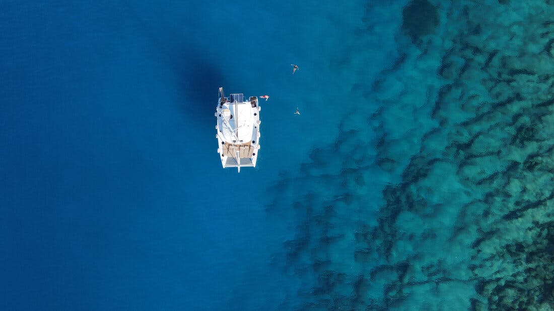Book Lipari 41 - 3 + 1 cab. Catamaran for bareboat charter in Kas Marina, Mediterranean, Turkey with TripYacht!, picture 7