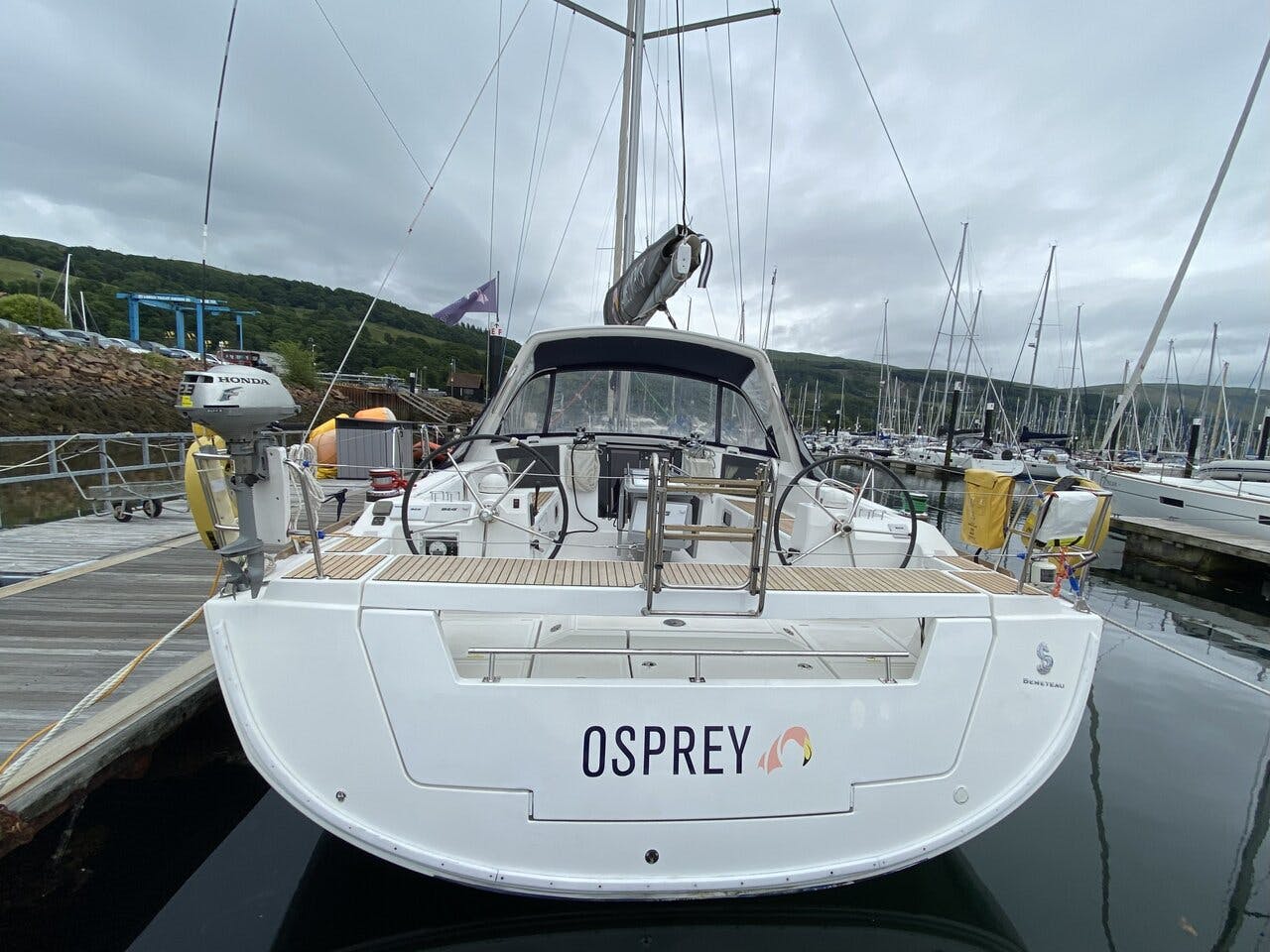 Book Oceanis 45 - 4 cab. Sailing yacht for bareboat charter in Largs Yacht Haven, North Ayrshire, Scotland, UK  with TripYacht!, picture 1