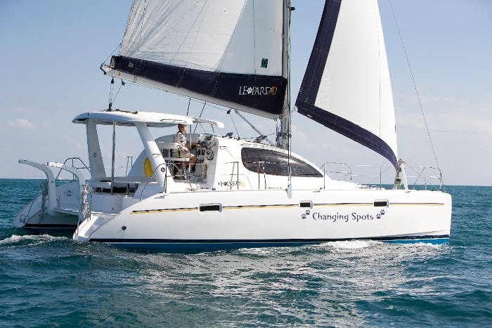 Book Leopard 40 Catamaran for bareboat charter in Fethiye, Yacht Club Mai, Mediterranean, Turkey with TripYacht!, picture 1