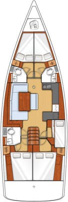 Book Oceanis 48 - 5 cab. Sailing yacht for bareboat charter in Malta, Kalkara Marina, Malta Xlokk, Malta with TripYacht!, picture 2