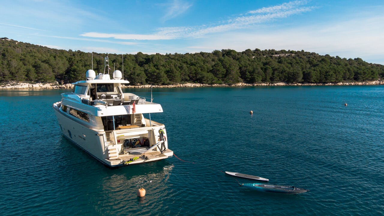 Book Custom Line Navetta 26 Luxury motor yacht for bareboat charter in Marina Mandalina, Sibenik, Šibenik region, Croatia with TripYacht!, picture 6