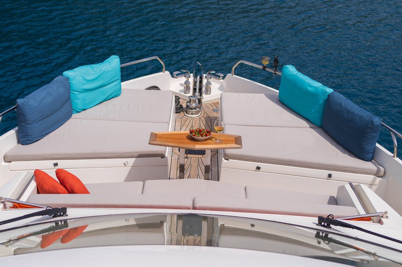Book Numarine 62 Flybridge Motor yacht for bareboat charter in Göcek, Aegean, Turkey with TripYacht!, picture 11