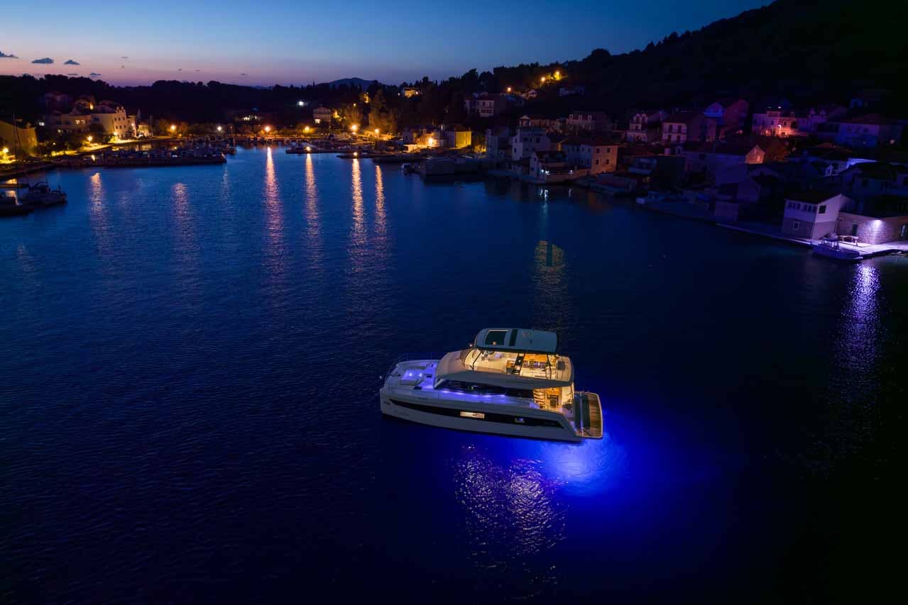 Book Fountaine Pajot MY6 Power catamaran for bareboat charter in Marina Mandalina, Sibenik, Šibenik region, Croatia with TripYacht!, picture 42
