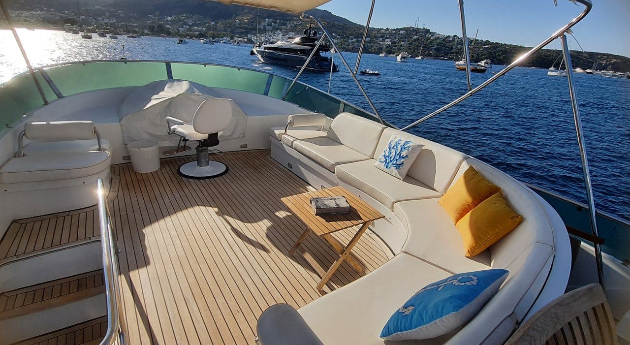 Book Sirocco Motor yacht for bareboat charter in Göcek, Aegean, Turkey with TripYacht!, picture 11
