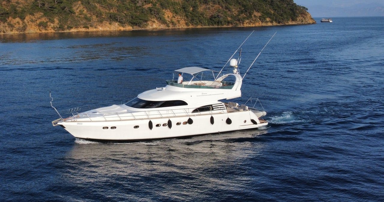 Book Sirocco Motor yacht for bareboat charter in Göcek, Aegean, Turkey with TripYacht!, picture 1