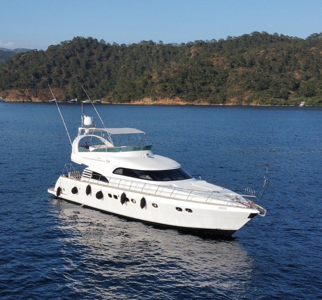 Book Sirocco Motor yacht for bareboat charter in Göcek, Aegean, Turkey with TripYacht!, picture 4