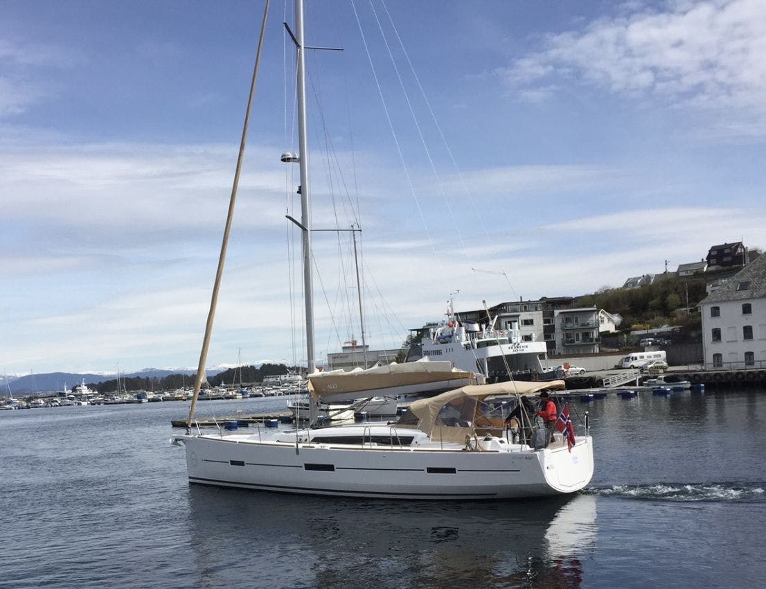 Book Dufour 460 GL - 3 cab. Sailing yacht for bareboat charter in Stavanger, Amoy Marina, Vestland, Norway with TripYacht!, picture 1