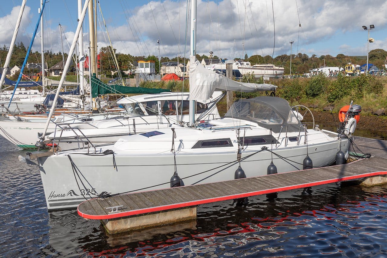 Book Hanse 325 Sailing yacht for bareboat charter in Largs Yacht Haven, North Ayrshire, Scotland, UK  with TripYacht!, picture 1