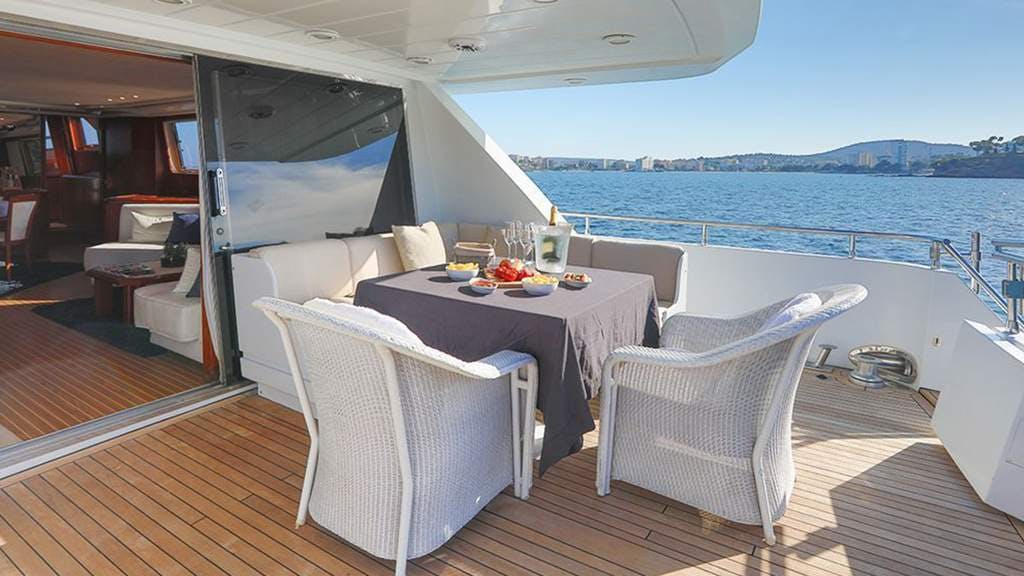Book Superphantom Fly 85ft Luxury motor yacht for bareboat charter in Mykonos, Cyclades, Greece with TripYacht!, picture 7