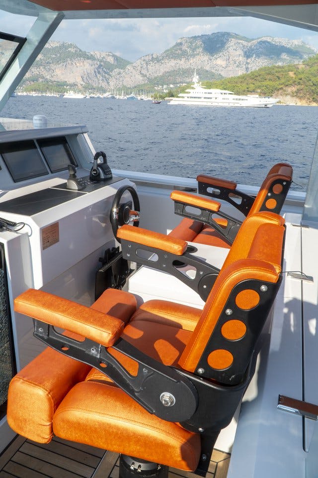 Book Mazu 42 WA Motor yacht for bareboat charter in Göcek/D-Marin, Aegean, Turkey with TripYacht!, picture 10
