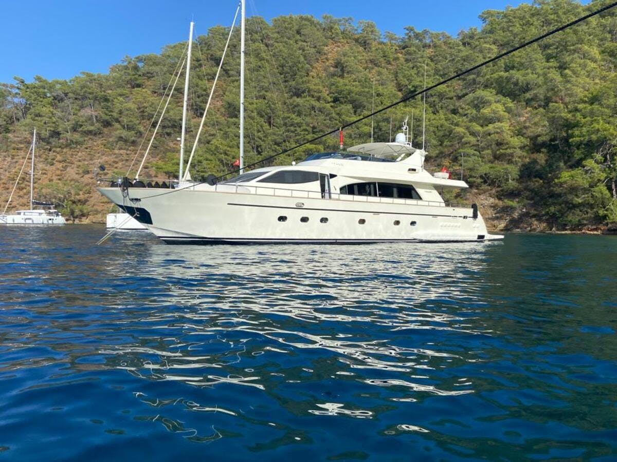 Book Falcon 86 Motor yacht for bareboat charter in Göcek, Aegean, Turkey with TripYacht!, picture 2
