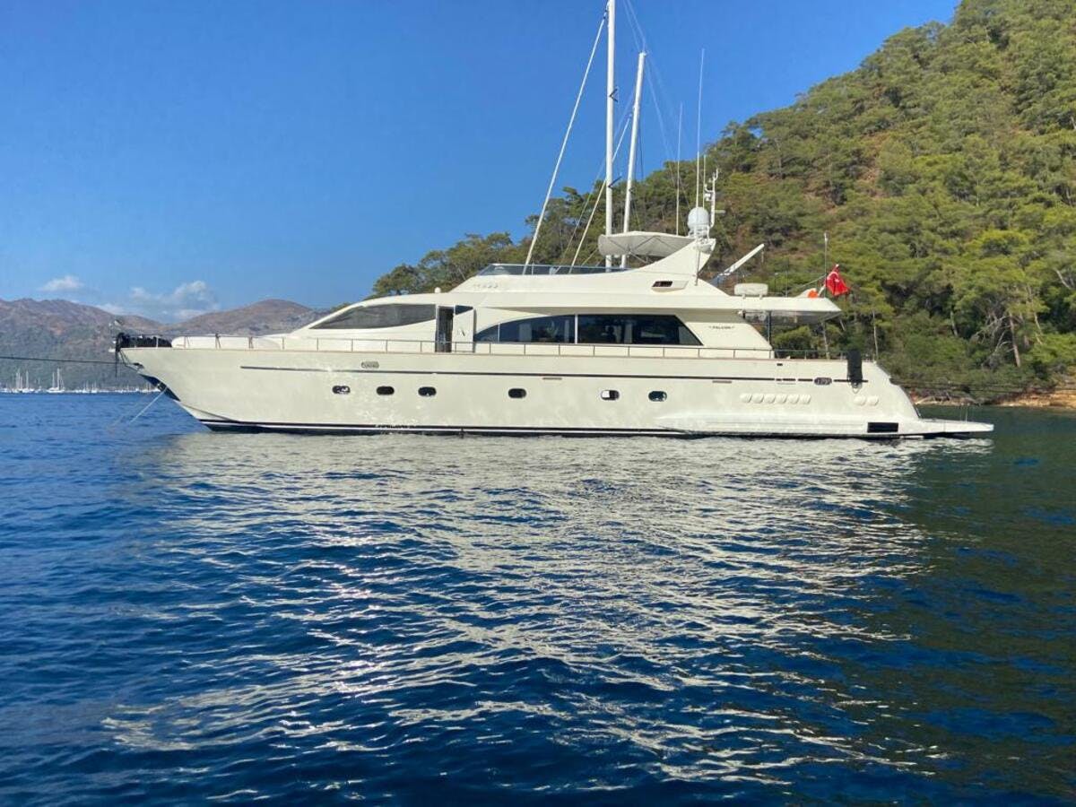 Book Falcon 86 Motor yacht for bareboat charter in Göcek, Aegean, Turkey with TripYacht!, picture 4