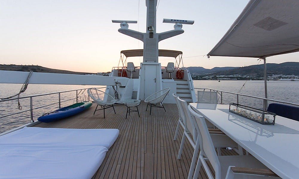 Book Trawler 77 Motor yacht for bareboat charter in Bodrum, Milta Marina, Aegean, Turkey with TripYacht!, picture 7