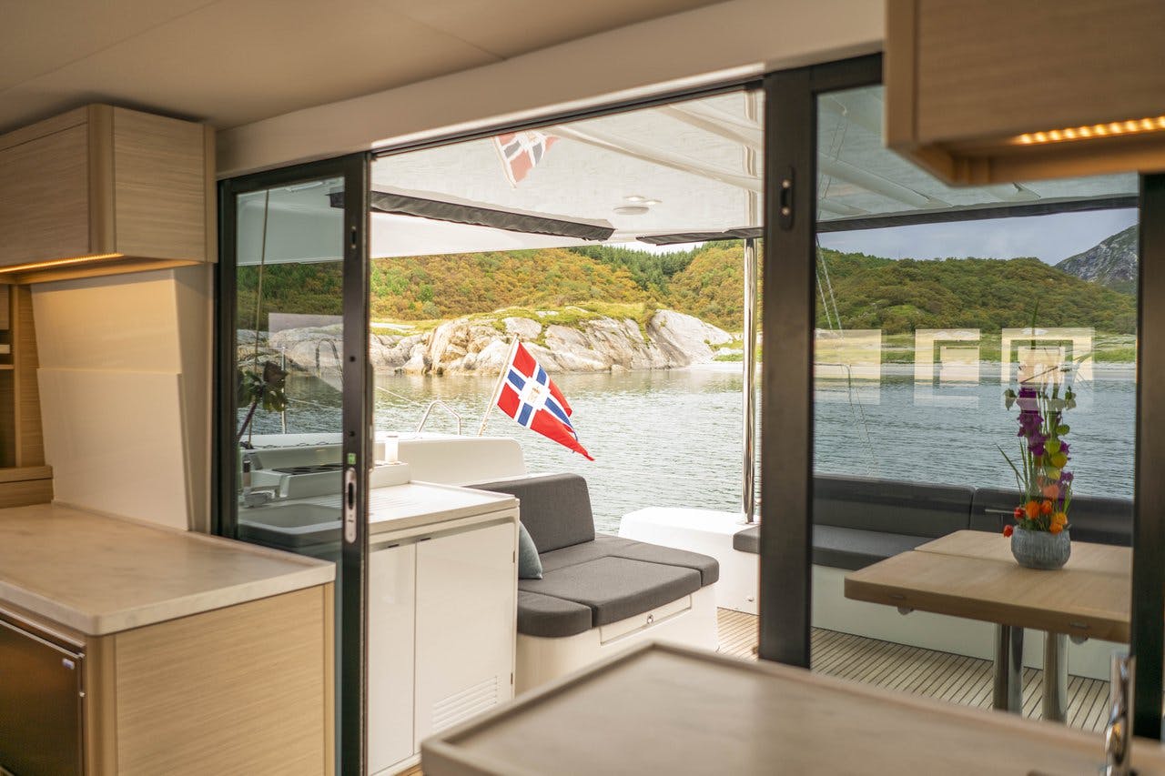 Book Lagoon 51 OW - 4 + 1 cab. Catamaran for bareboat charter in Seløy, Nordland, Norway with TripYacht!, picture 19
