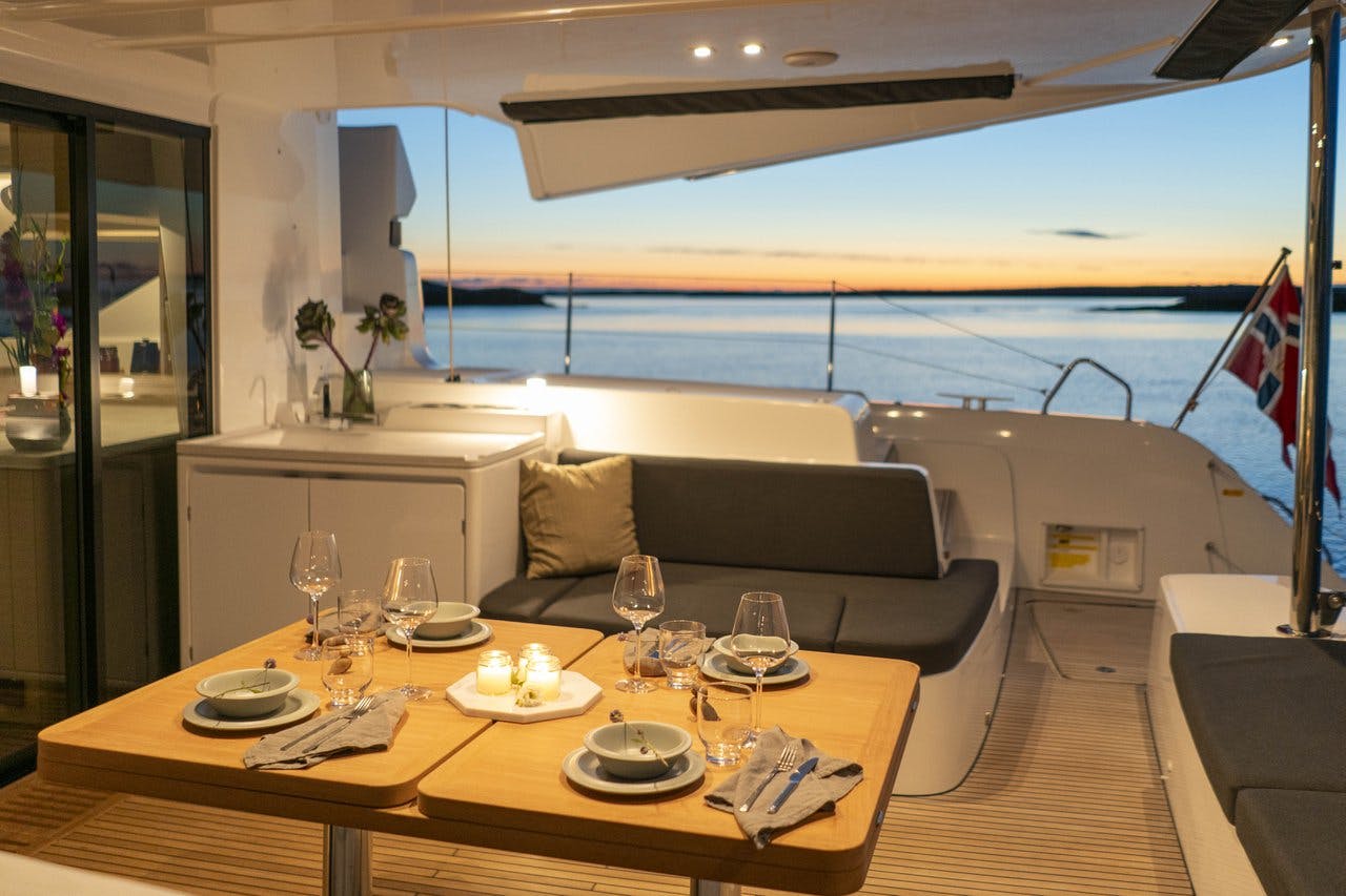 Book Lagoon 51 OW - 4 + 1 cab. Catamaran for bareboat charter in Seløy, Nordland, Norway with TripYacht!, picture 17