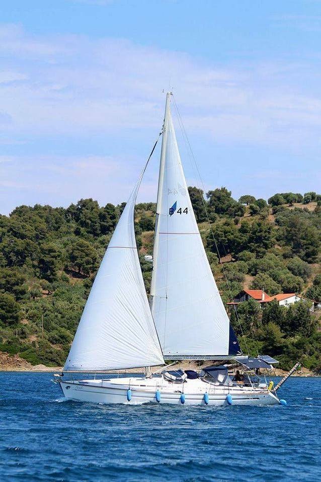Book Bavaria 44 Sailing yacht for bareboat charter in Port of Avdira, East Macedonia and Thrace, Greece with TripYacht!, picture 1