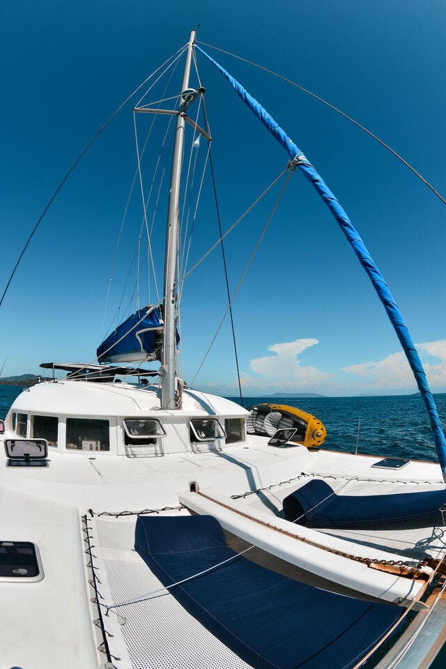 Book Lagoon 380 - 4 + 2 cab. Catamaran for bareboat charter in Nosy Be, Port du Cratere, Madagascar with TripYacht!, picture 9