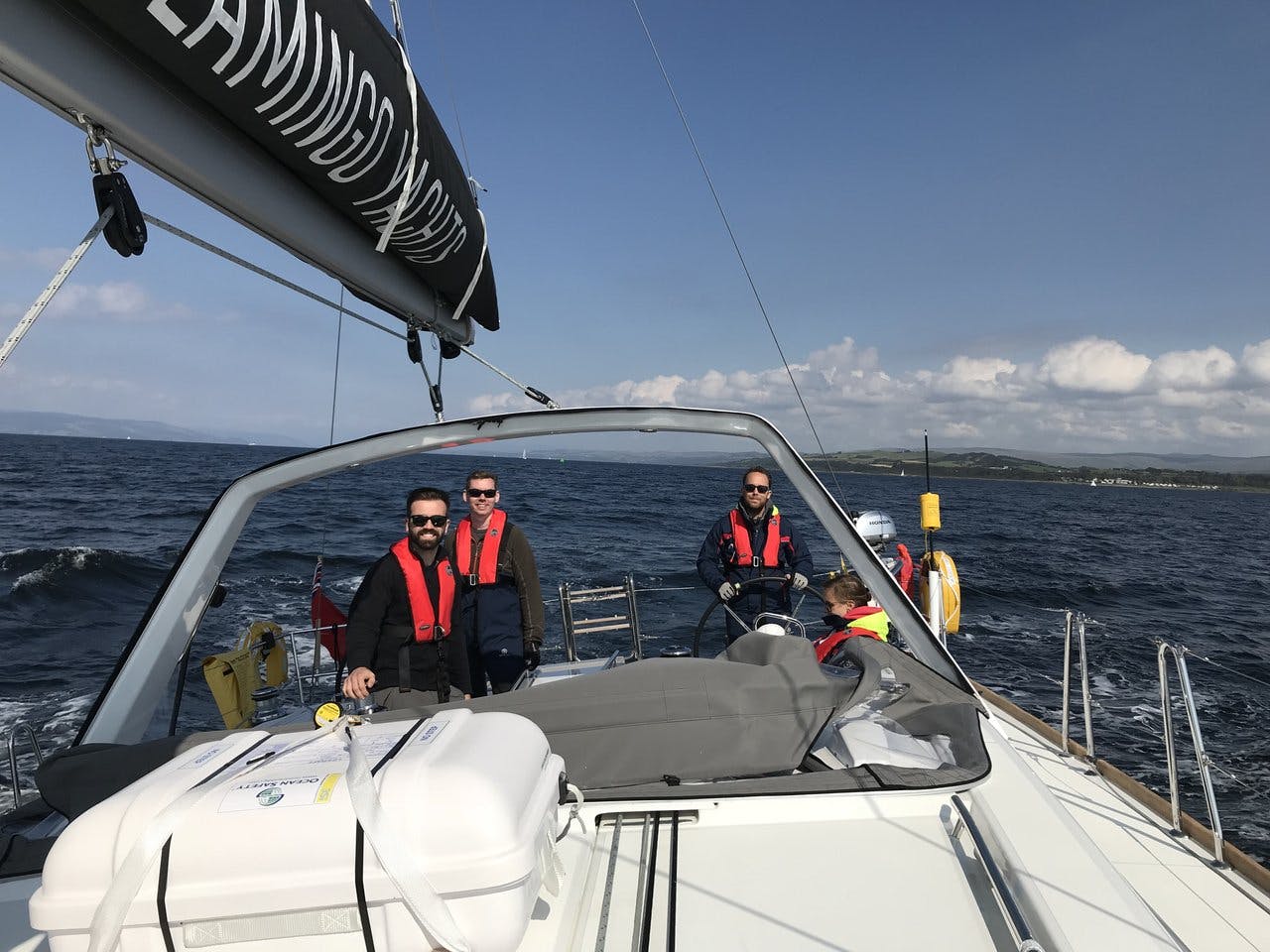 Book Oceanis 45 - 4 cab. Sailing yacht for bareboat charter in Largs Yacht Haven, North Ayrshire, Scotland, UK  with TripYacht!, picture 3