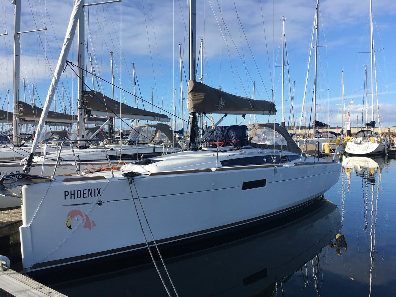 Book Sun Odyssey 349 Sailing yacht for bareboat charter in Largs Yacht Haven, North Ayrshire, Scotland, UK  with TripYacht!, picture 1
